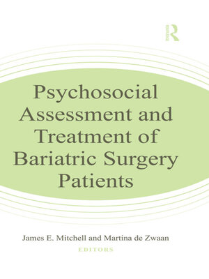 cover image of Psychosocial Assessment and Treatment of Bariatric Surgery Patients